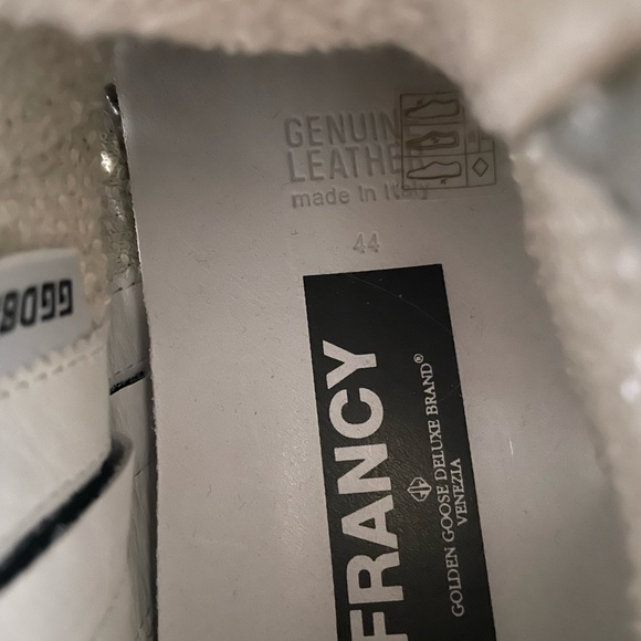 Amazing high top golden goose men’s sneakers~ size 44 equivalent US 10 brand new - Picture 7 of 8